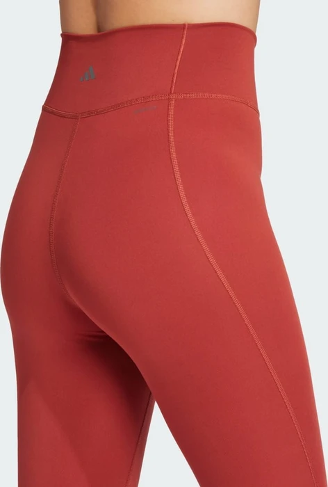 adidas All Me Essentials Full-Length Hose lang preloved ruby (Damen)