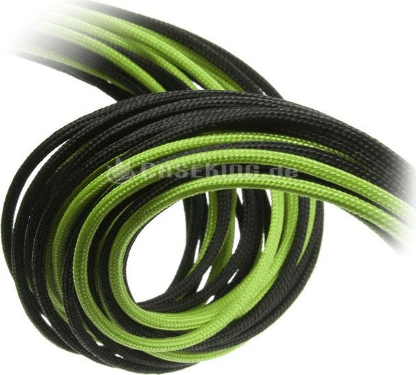 BitFenix Alchemy 2.0 BQT-SP11-Series Kabel Kit für Netzteile, schwarz/grün