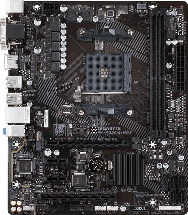 GIGABYTE GA-A320M-HD2 (AMD AM4)