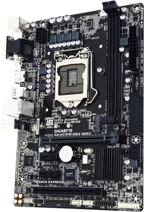 GIGABYTE GA-H170M-HD3 DDR3 (Intel 1151)