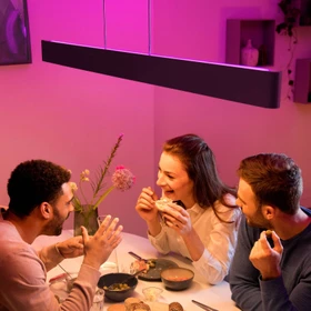 Philips Hue White and Color Ambiance Ensis Pendelleuchte schwarz
