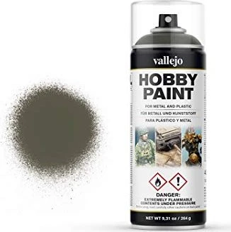 Vallejo Hobby Paint Spray AFV Color Primer russian green 4BO, 400ml