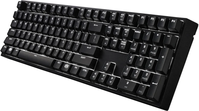 Cooler Master MasterKeys Pro L, LEDs weiß, White, MX RED, USB, DE