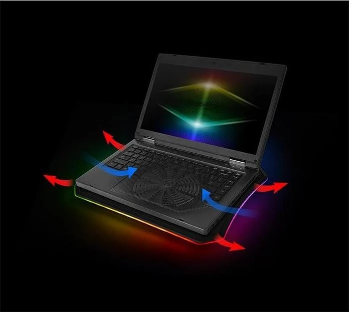 Thermaltake Massive 20 RGB, Notebook-Stand/Notebook-Kühler 10-19"