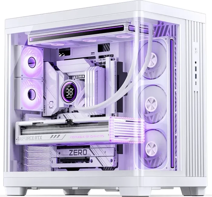 Jonsbo TK-4 White, Glasfenster