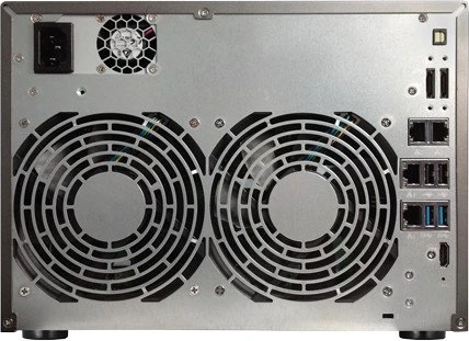 Asustor AS6208T, 4GB RAM, 4x RJ-45 1000Base-T, 3x USB-A 3.0