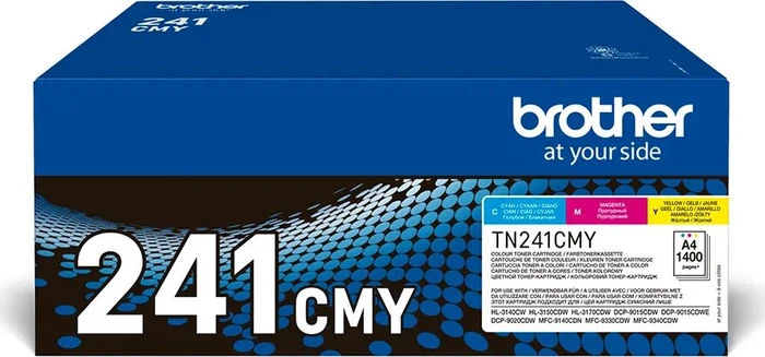 Brother Toner TN-241CMY, 3er-Set