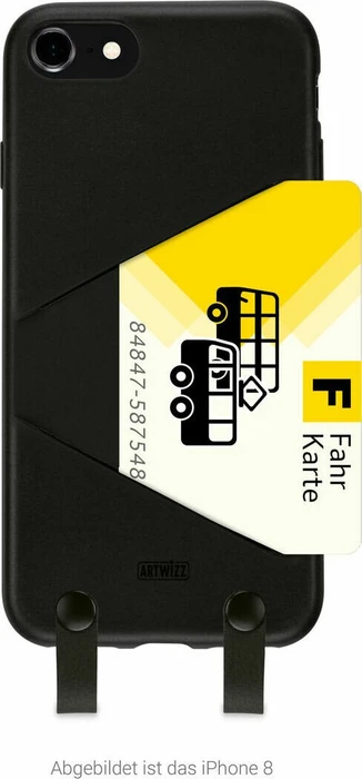 Artwizz HangOn Case für Apple iPhone 7/8 schwarz