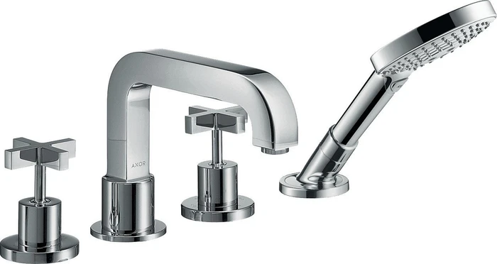 Hansgrohe Axor Uno Waschbeckenarmatur bodenstehend mit Bügelgriff chrom