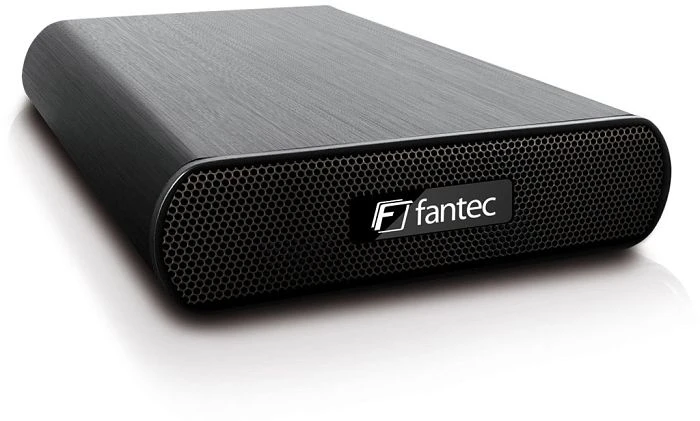 Fantec AluAir U3e schwarz, USB-B 3.0/eSATA