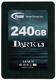 TeamGroup Dark L3 SSD 240GB, 2.5" / SATA 6Gb/s