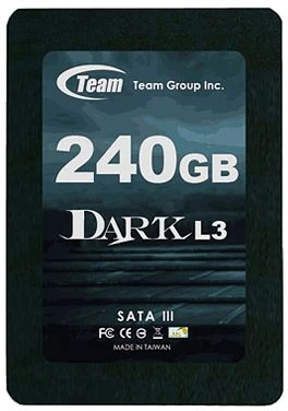 TeamGroup Dark L3 SSD 240GB, 2.5" / SATA 6Gb/s