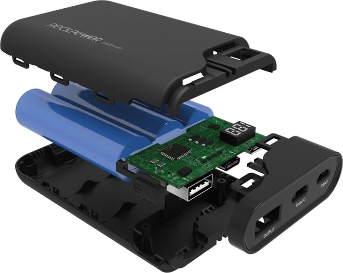 Ultron Powerbank RealPower PB-7500C schwarz