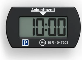 Needit Park Mini elektronische Parkscheibe schwarz