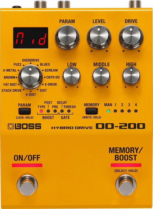 Boss OD-200 Hybrid Drive