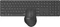 Rapoo 9800M Multi-mode Wireless Ultra-slim Advanced Desktop Set dunkelgrau, USB/Bluetooth, DE Vorschaubild