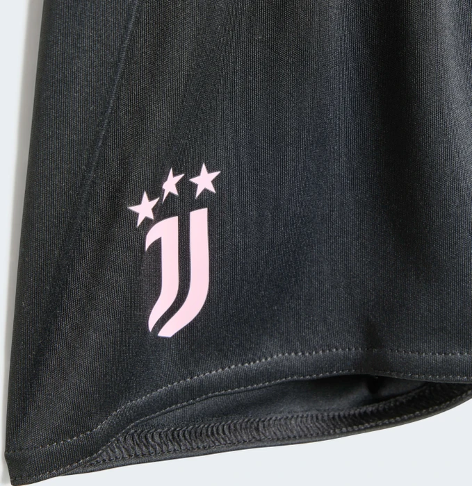 adidas Juventus Turin 2025/2026 Heimausrüstung schwarz/weiß (Junior)