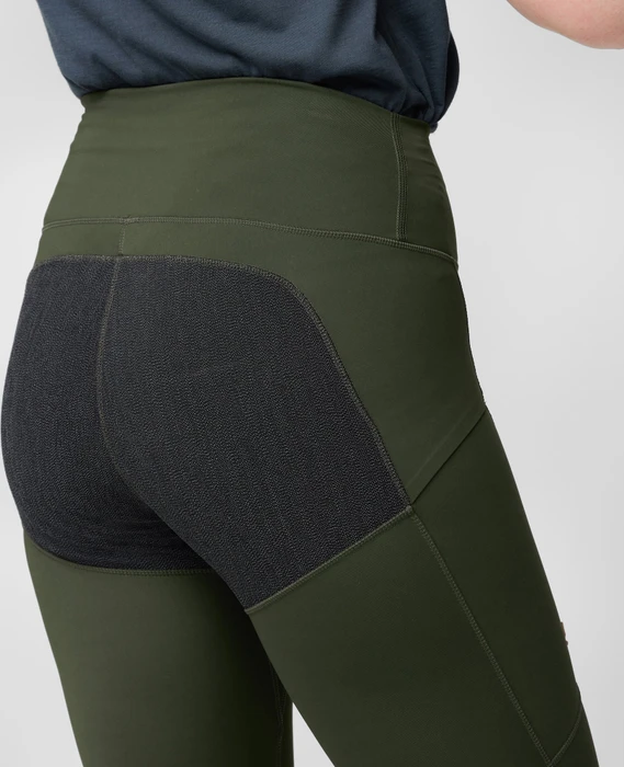 Fjällräven Abisko Trekking Tights HD Hose lang deep forest (Damen)