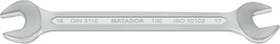 Matador 0100 Doppelmaulschlüssel, 14/15x185mm