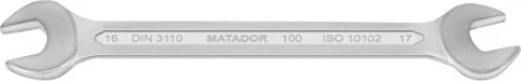 Matador 0100 Doppelmaulschlüssel, 14/15x185mm