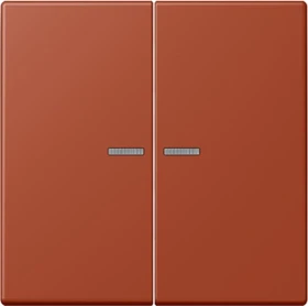 Jung Wippe 2-fach, l'ocre rouge