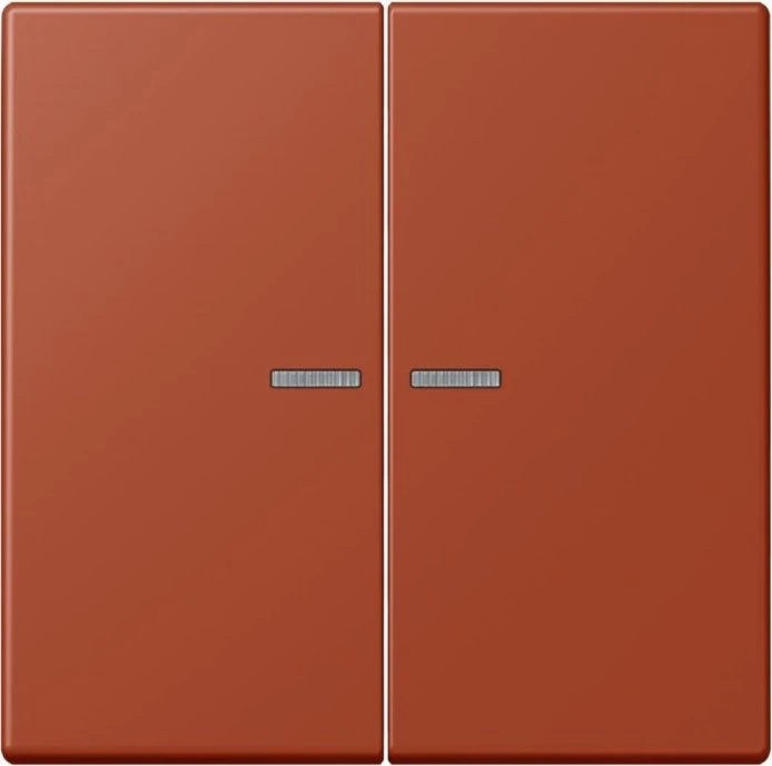 Jung Wippe 2-fach, l'ocre rouge