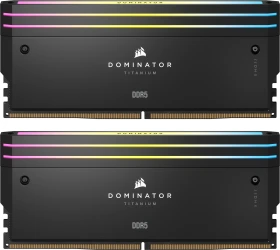 Corsair Dominator Titanium RGB schwarz UDIMM 64GB Kit, DDR5-6000, CL30-36-36-76