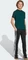 adidas 3-Streifen T-Shirt kurzarm aurora ivy (Junior) Vorschaubild