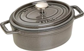 Zwilling Staub Cocotte Schmortopf oval 22.4x17cm 1l grafitgrau