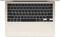 Apple MacBook Air 13", Starlight, M4 - 10 Core CPU / 10 Core GPU, 16GB RAM, 256GB SSD, DE [2025] Vorschaubild
