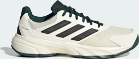 adidas CourtJam Control 3 off white/silver metallic/aurora ivy