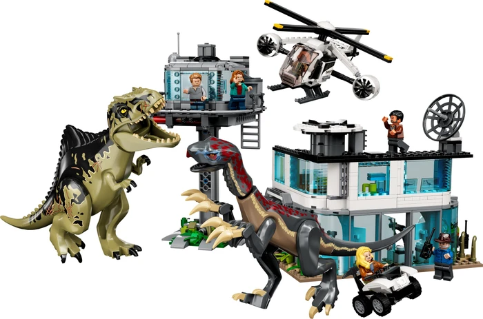 LEGO Jurassic World - Giganotosaurus & Therizinosaurus Angriff