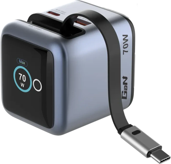 Verbatim Mini GaN Charger 70W grau