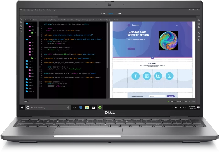 Dell Precision 3580, Core i7-1360P, 16GB RAM, 512GB SSD, RTX A500, DE