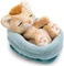 Nici Sleeping Pets Wild Cat Löwe im blauen Körbchen 12cm Vorschaubild