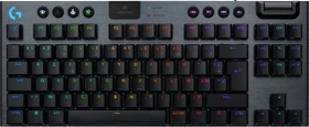Logitech G915 X Lightspeed TKL, schwarz, LEDs RGB, GL LINEAR, USB/Bluetooth, FR (920-012745)