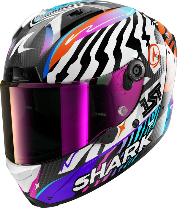 Shark Aeron Speed-Fancy schwarz/weiß/orange