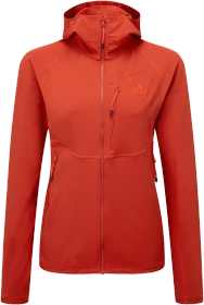 Mountain Equipment Arrow Hooded Jacke red rock (Damen)