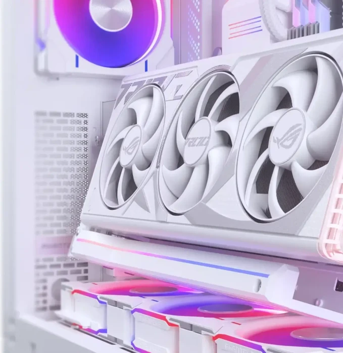 Phanteks Premium Gen5 Vertical GPU Bracket Riser Card, gewinkelt, PCIe 5.0, 220mm, weiß