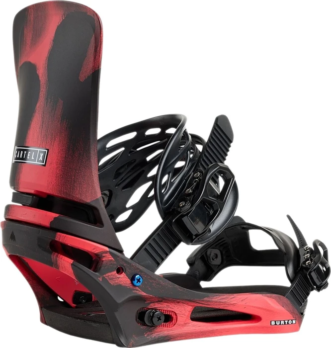 Burton Cartel X Re:Flex Softbindung schwarz/rot (Herren) (Modell 2025/2026)