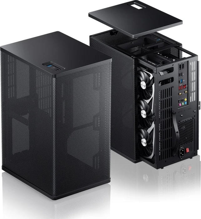 Jonsbo VR3 Black, schwarz, Mini-ITX