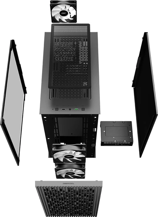 DeepCool Matrexx 40 3FS, Glasfenster