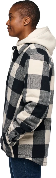 Black Diamond Project Lined Flannel Hemd langarm black/off white plaid (Damen)