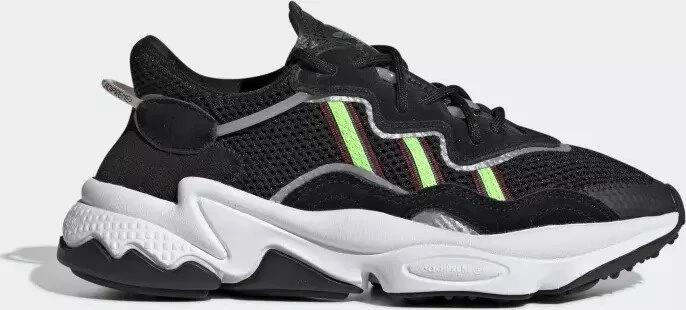 adidas Ozweego core black/solar green/onix (Junior)