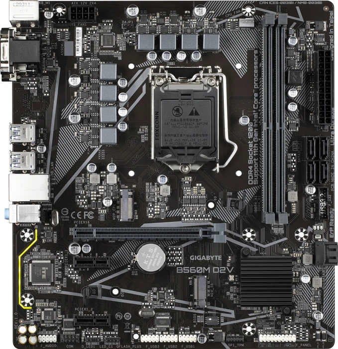 GIGABYTE B560M D2V (Intel 1200)