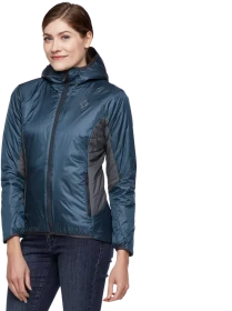 Black Diamond Vision Hybrid Hoody Funktionsjacke azurite (Damen)
