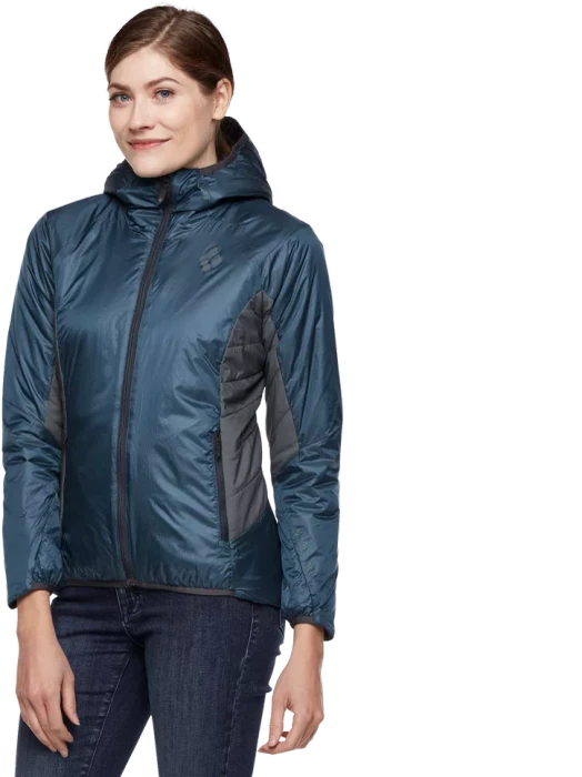 Black Diamond Vision Hybrid Hoody Funktionsjacke azurite (Damen)