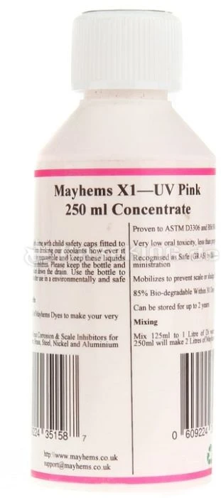 Mayhems X1 UV pink, Konzentrat, 250ml (MX1UVPI250)