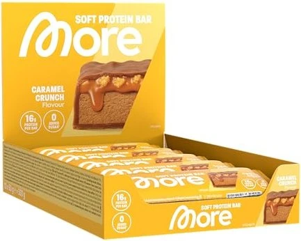 More Nutrition More Protein Bar Caramel Crunch 500g (10x 50g)