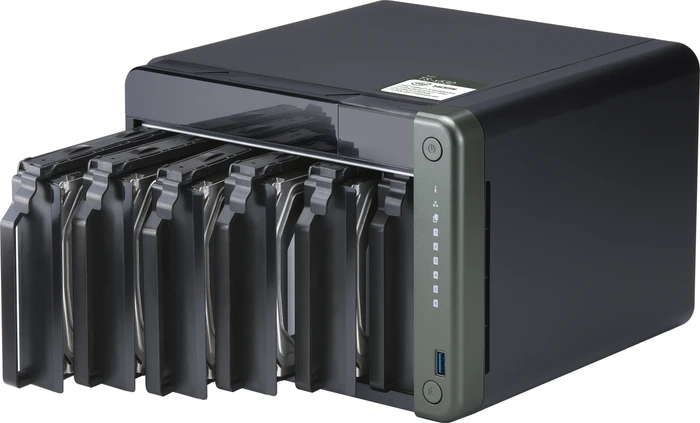 QNAP Turbo Station TS-653D-4G, 4GB RAM, 2x RJ-45 2.5GBase-T, 2x USB-A 3.0
